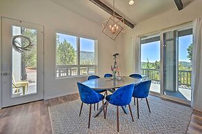 Mtn Views & Gas Fire Pit: Luxe Pine Escape!