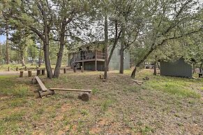 Bright Pine Cabin: Direct Trail Access & Deck!