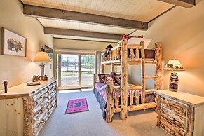 Patio & Fireplace: Country Club Pinetop Condo!