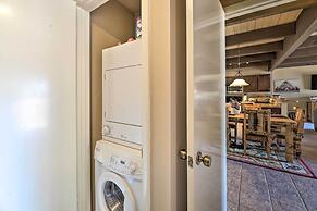 Patio & Fireplace: Country Club Pinetop Condo!