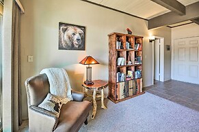 Patio & Fireplace: Country Club Pinetop Condo!