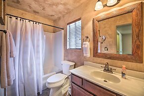 Patio & Fireplace: Country Club Pinetop Condo!