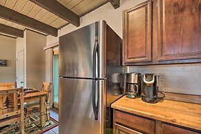 Patio & Fireplace: Country Club Pinetop Condo!