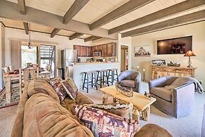 Patio & Fireplace: Country Club Pinetop Condo!