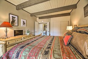 Patio & Fireplace: Country Club Pinetop Condo!