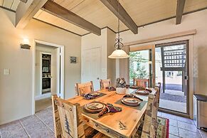 Patio & Fireplace: Country Club Pinetop Condo!