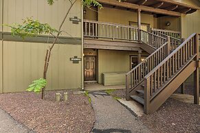 Patio & Fireplace: Country Club Pinetop Condo!
