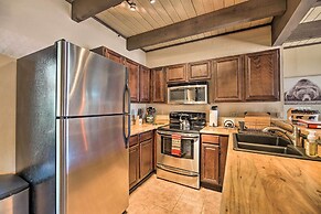 Patio & Fireplace: Country Club Pinetop Condo!