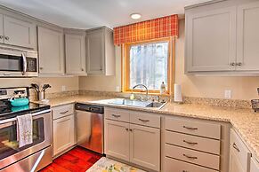 Wooded Waterfront Grantham Home < 10 Mi to Ski!