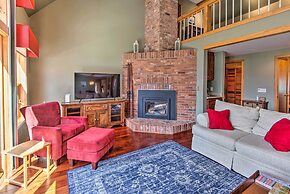 Wooded Waterfront Grantham Home < 10 Mi to Ski!