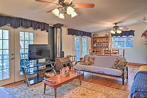Secluded Bryson City Home w/ Deck, Steps to Creek!