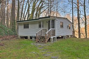 Secluded Bryson City Home w/ Deck, Steps to Creek!