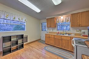 Secluded Bryson City Home w/ Deck, Steps to Creek!