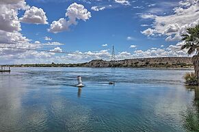 Restful Riverfront Retreat w/ Private Dock + Patio