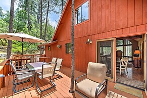 Deck & Forest Views: Peaceful Prescott Cabin