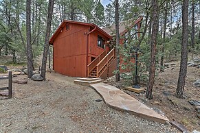 Deck & Forest Views: Peaceful Prescott Cabin