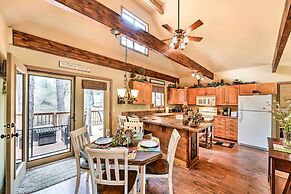 Deck & Forest Views: Peaceful Prescott Cabin