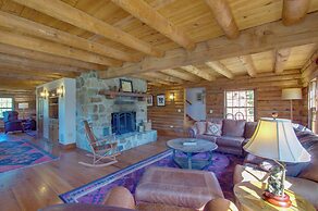 Cozy Log Cabin Getaway w/ Fire Pit + 3 Acres!
