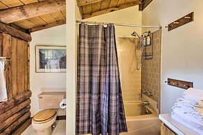 Cozy Log Cabin Getaway w/ Fire Pit + 3 Acres!