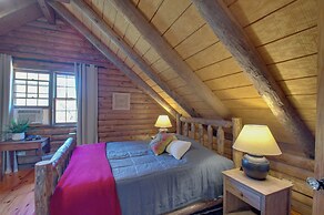 Cozy Log Cabin Getaway w/ Fire Pit + 3 Acres!