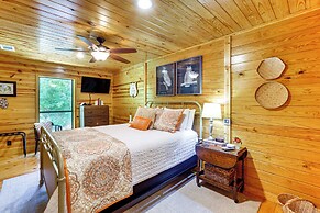 Riverfront Cabin w/ Outdoor Oasis in Seminary!