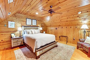 Riverfront Cabin w/ Outdoor Oasis in Seminary!