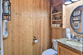 Riverfront Cabin w/ Outdoor Oasis in Seminary!