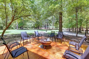 Riverfront Cabin w/ Outdoor Oasis in Seminary!