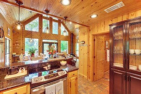 Riverfront Cabin w/ Outdoor Oasis in Seminary!