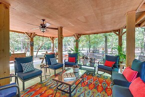 Riverfront Cabin w/ Outdoor Oasis in Seminary!