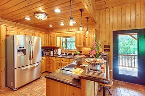 Riverfront Cabin w/ Outdoor Oasis in Seminary!
