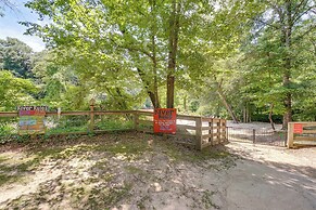 Riverfront Cabin w/ Outdoor Oasis in Seminary!