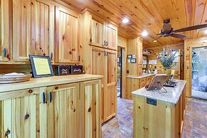 Riverfront Cabin w/ Outdoor Oasis in Seminary!