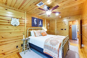 Riverfront Cabin w/ Outdoor Oasis in Seminary!