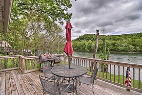 Expansive Cotter Cabin on White River w/ Deck!