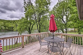 Expansive Cotter Cabin on White River w/ Deck!