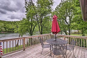 Expansive Cotter Cabin on White River w/ Deck!