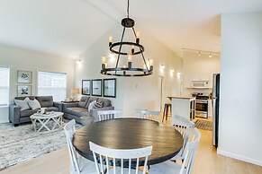 Airy Coastal Escape w/ Deck - Steps to Beach!