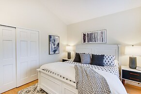 Airy Coastal Escape w/ Deck - Steps to Beach!