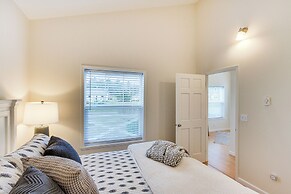 Airy Coastal Escape w/ Deck - Steps to Beach!