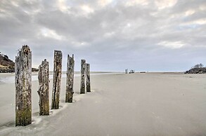 Airy Coastal Escape w/ Deck - Steps to Beach!