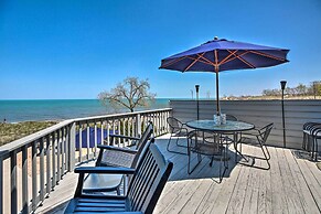 Lakefront Family Retreat w/ Grill: Steps to Beach!