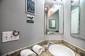 Lakefront Family Retreat w/ Grill: Steps to Beach!