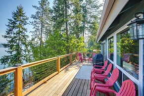 Hillside Home w/ Dock ~ 8 Mi to Coeur D'alene!