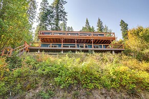 Hillside Home w/ Dock ~ 8 Mi to Coeur D'alene!