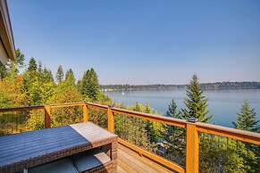 Hillside Home w/ Dock ~ 8 Mi to Coeur D'alene!