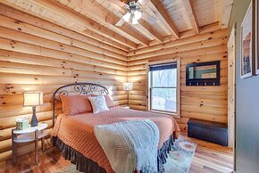 Modern Log Cabin w/ Rec Room, Steps to Lake!