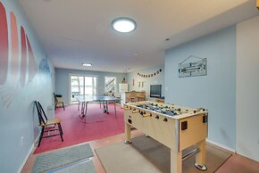 Modern Log Cabin w/ Rec Room, Steps to Lake!