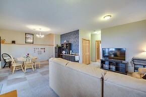 Modern Log Cabin w/ Rec Room, Steps to Lake!