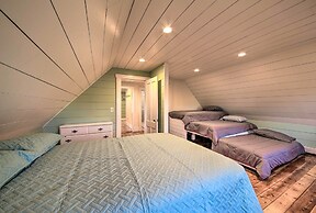Riverfront Coastal Escape With Deep Water Dock!